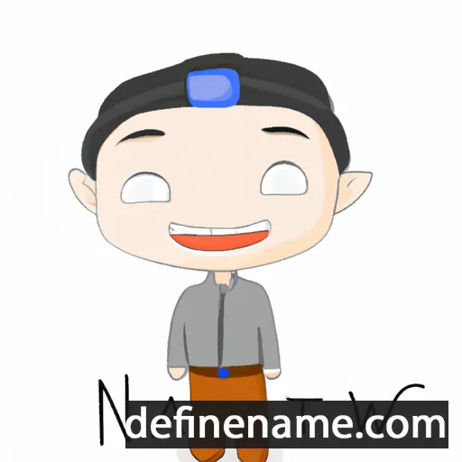 cartoon of the name Niwat