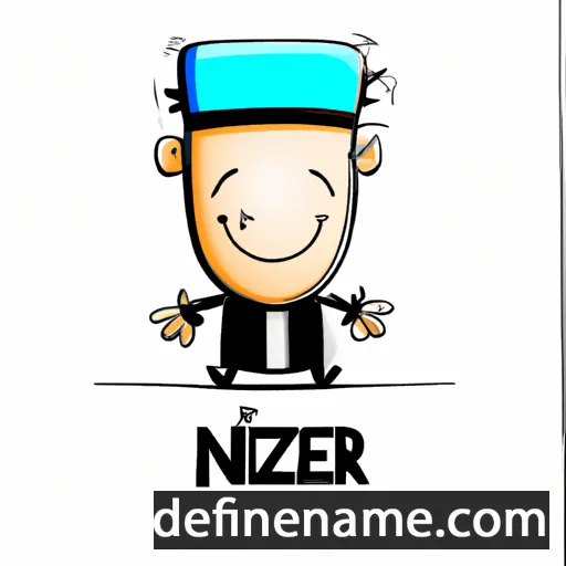 cartoon of the name Nizier