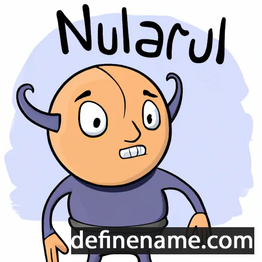 Njálur cartoon