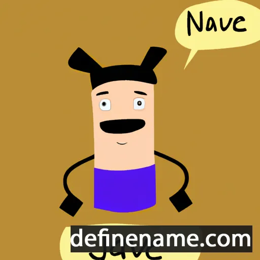 Njáveš cartoon