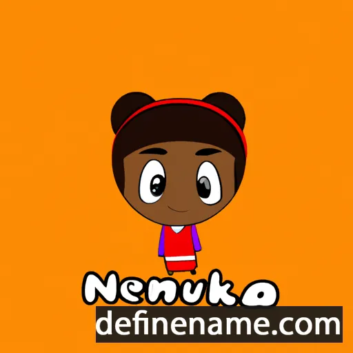 Nkeirouka cartoon