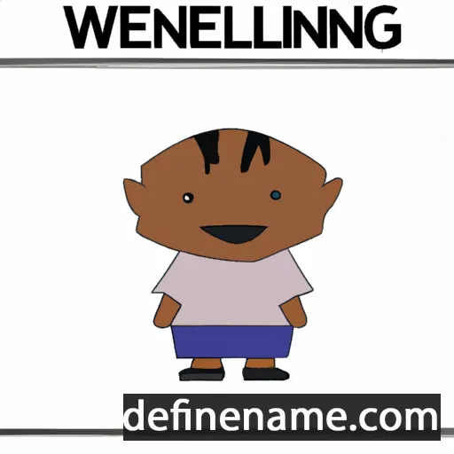 cartoon of the name Nkhangweleni