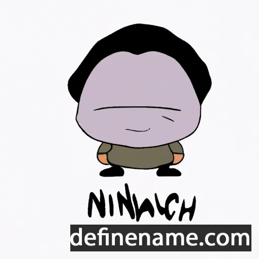 cartoon of the name Nmachi