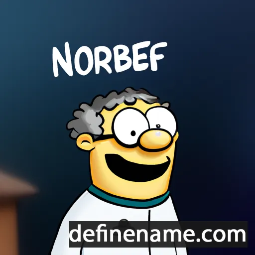 Nórbert cartoon