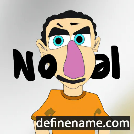 cartoon of the name Noali