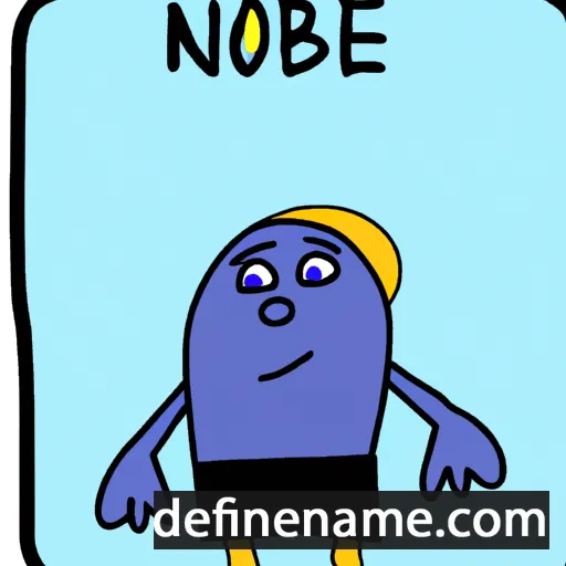 Nobie cartoon