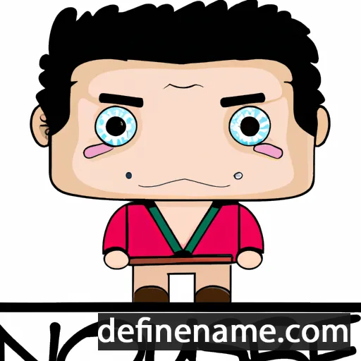 cartoon of the name Nobisuke