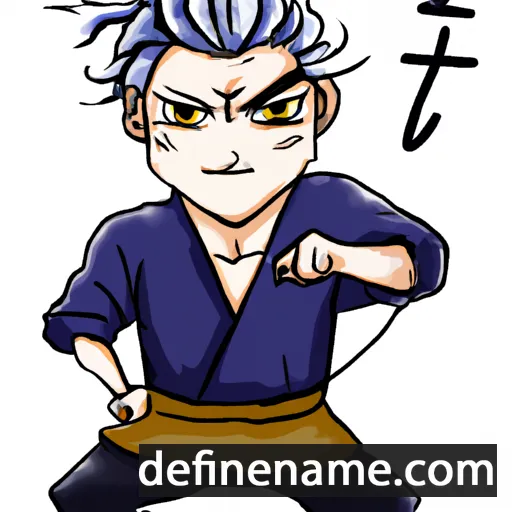 cartoon of the name Nobuteru