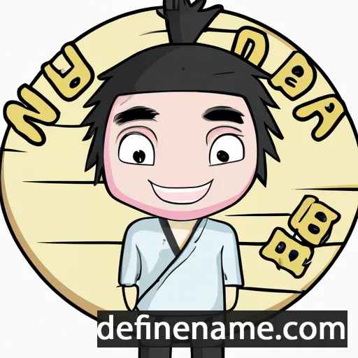 cartoon of the name Nobuya