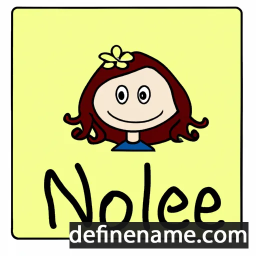 Noéline cartoon