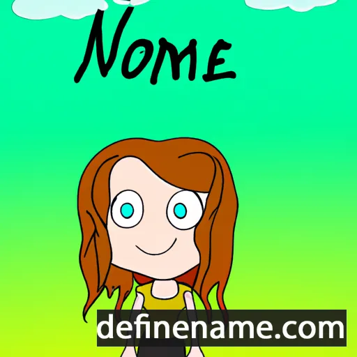 Noemie cartoon