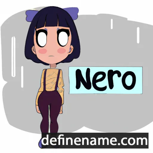 Noeru cartoon