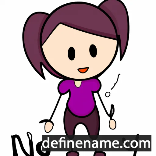 cartoon of the name Noey