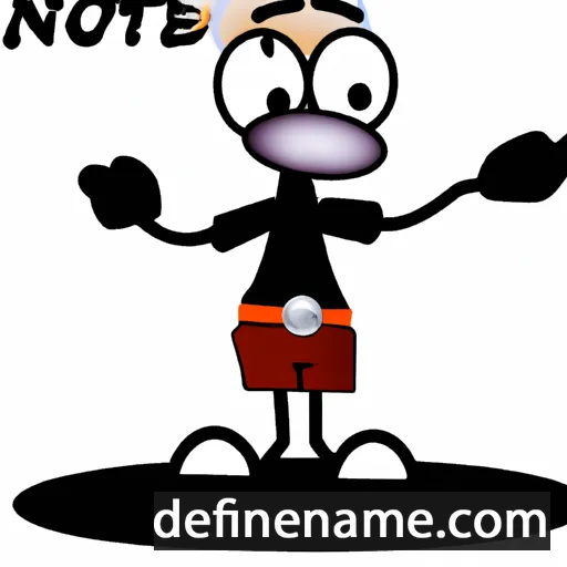 Nofie cartoon