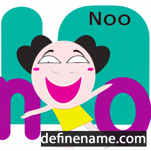 cartoon of the name Noi