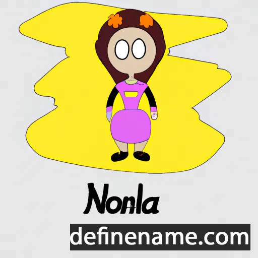 Nolana cartoon