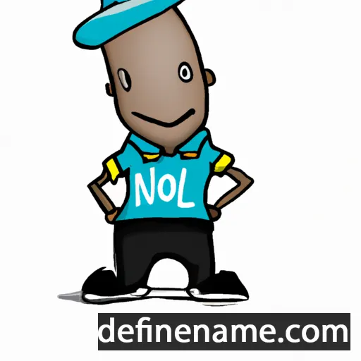 cartoon of the name Nolie