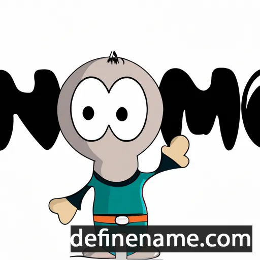 cartoon of the name Nomo