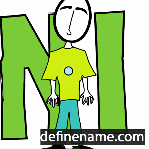 cartoon of the name Non