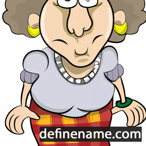 cartoon of the name Nonna