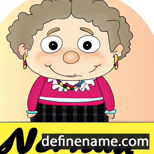 cartoon of the name Nonna