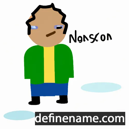 cartoon of the name Noorasikin