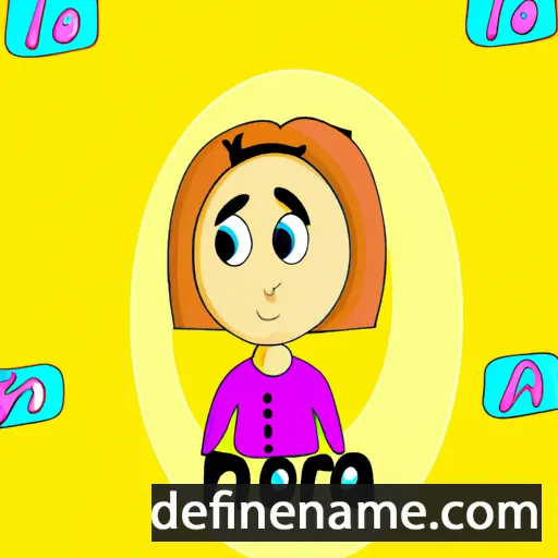 cartoon of the name Nora