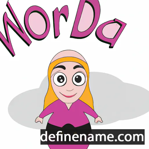 cartoon of the name Noraida