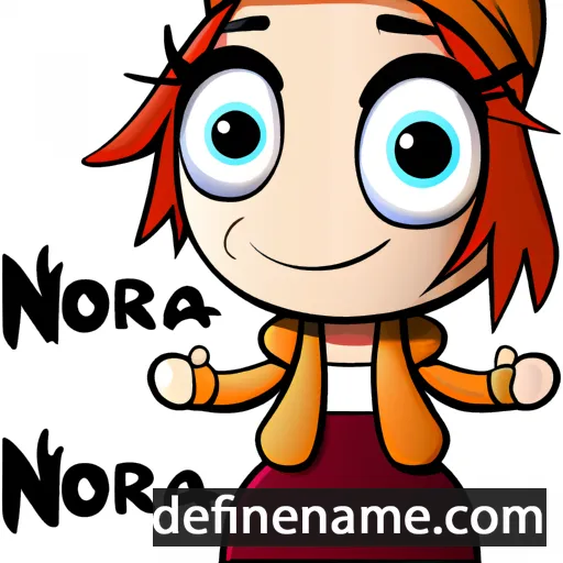 cartoon of the name Noras