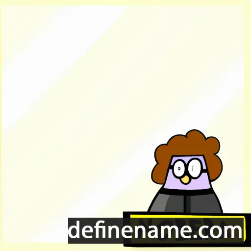 cartoon of the name Norberta