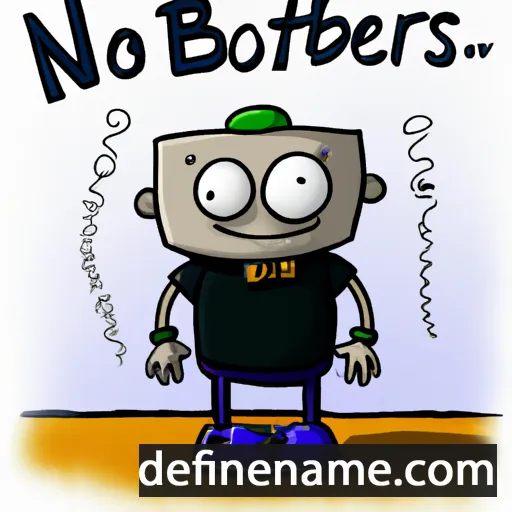 cartoon of the name Norberts