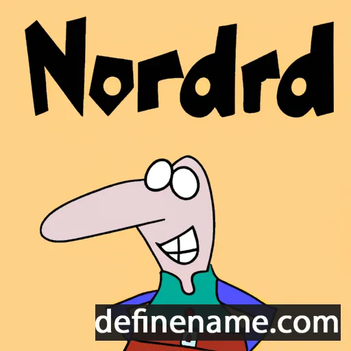 Nordahl cartoon