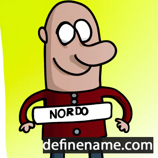 Nordine cartoon