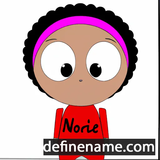 cartoon of the name Noré