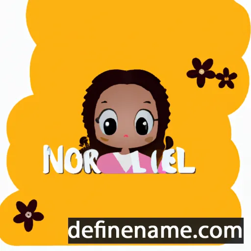 Norélia cartoon