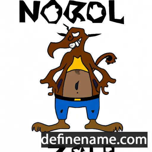 Norgo'zal cartoon