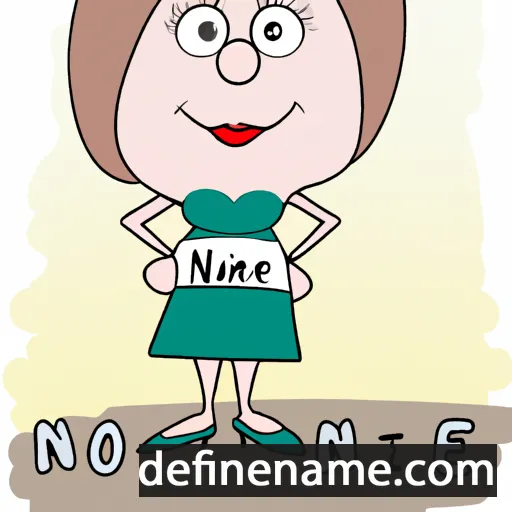 cartoon of the name Norine