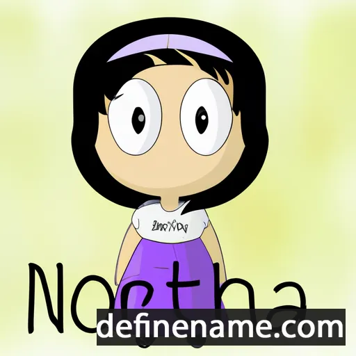 cartoon of the name Norita