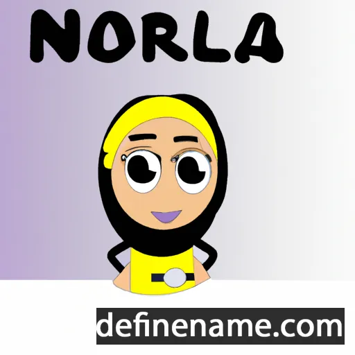 Norlaila cartoon