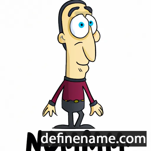 cartoon of the name Norming