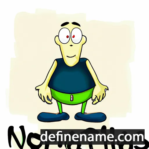 cartoon of the name Normintas