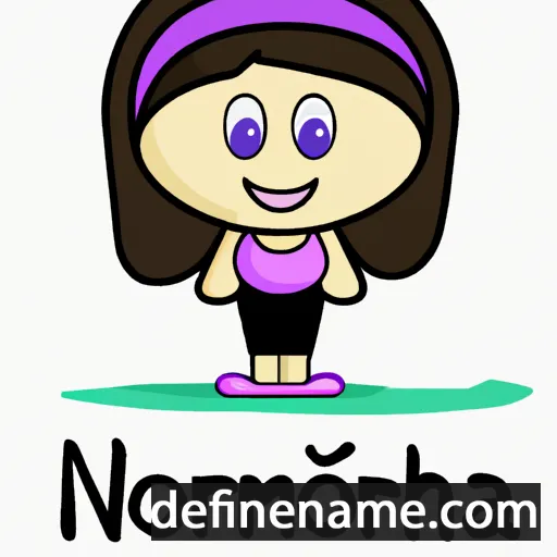 cartoon of the name Normita