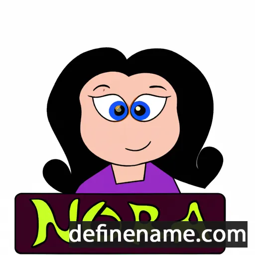 cartoon of the name Norna