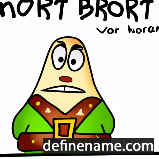 Norðbjørt cartoon