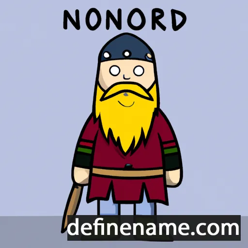 cartoon of the name Norðmaðr