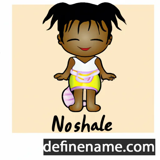 cartoon of the name Nosakhele