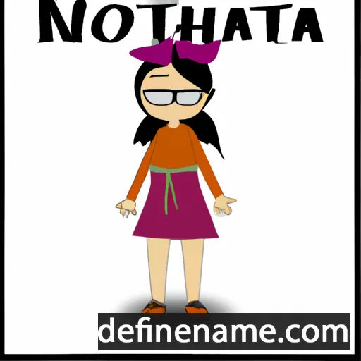 Notahina cartoon