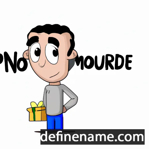 Nouredine cartoon