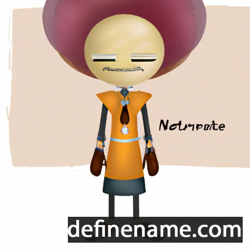 cartoon of the name Ñtarijeus-