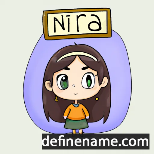 cartoon of the name Nrita